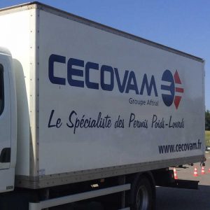 Cecovam auto école poids lourd permis C